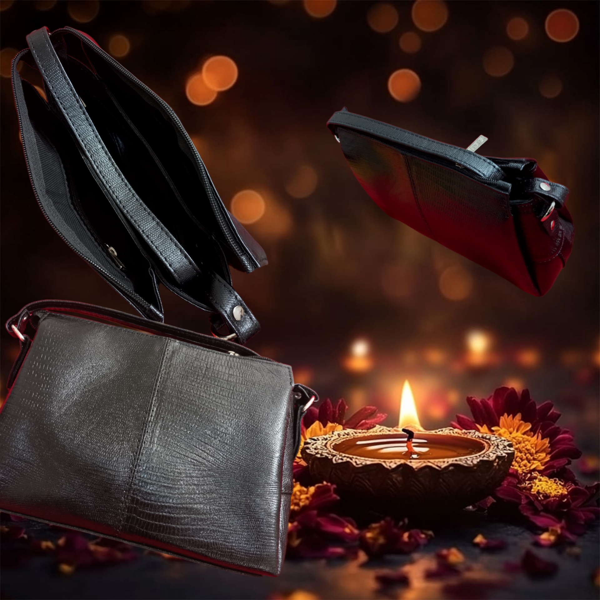 کیف چرم طبیعی مدل سپنتا