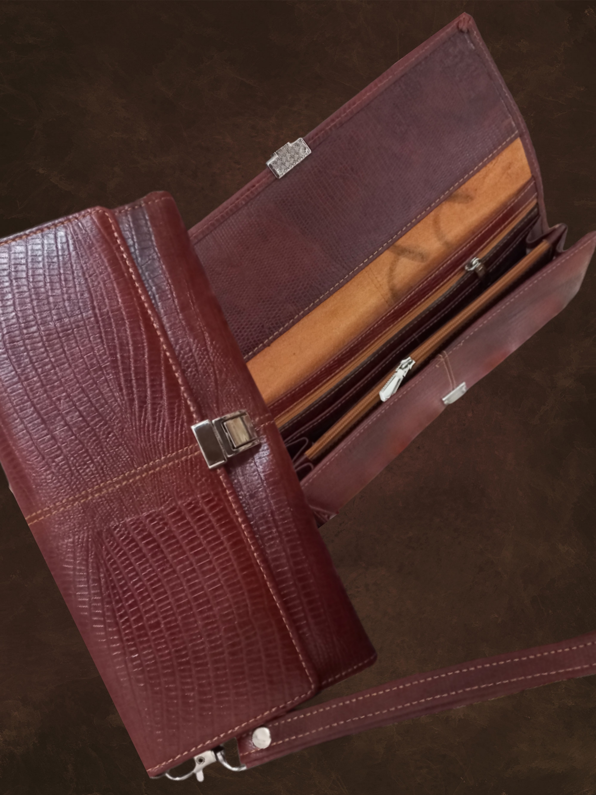 کیف چرم مدل مدیران