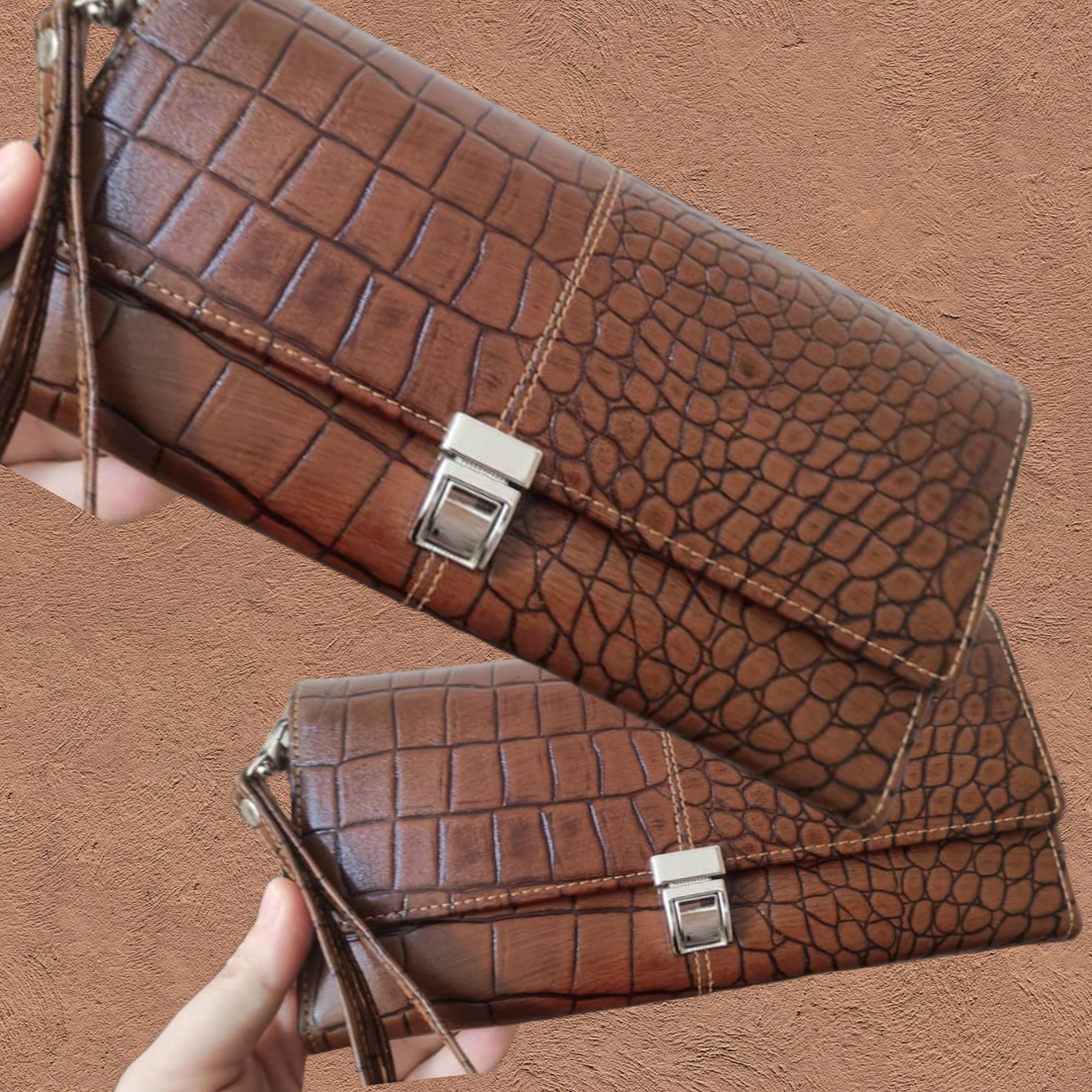 کیف چرم دستی مدل مدیران